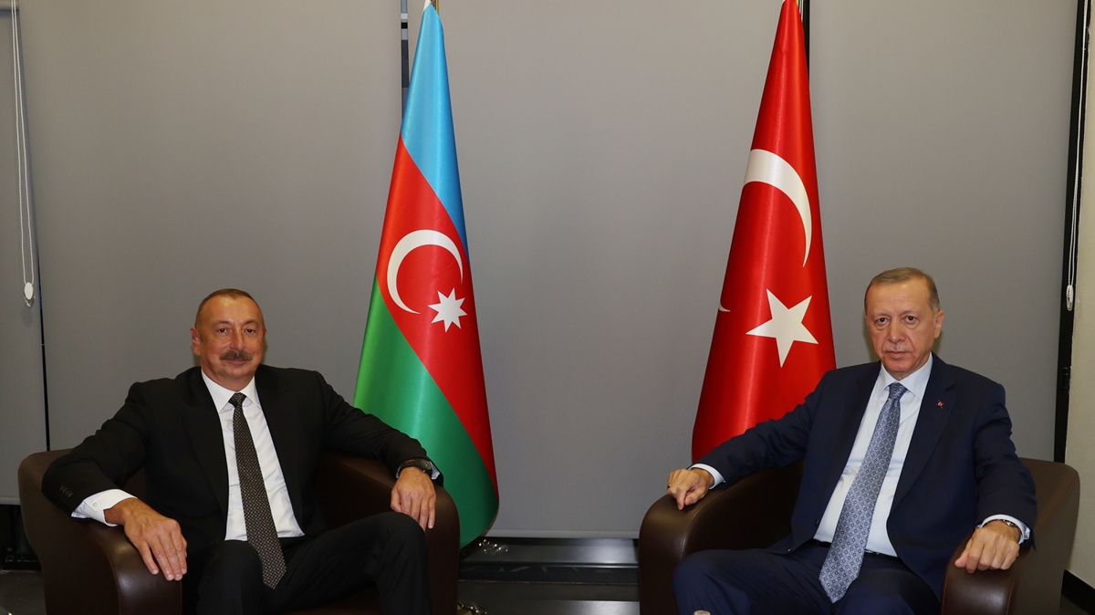 Cumhurbakan Erdoan, Azerbaycan Cumhurbakan Aliyev ile grt 