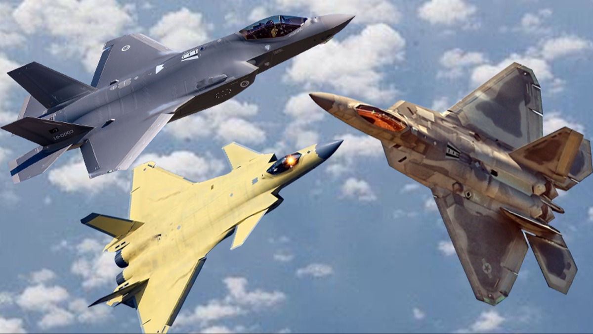 Yrtc Ku, imek, Ejderha... F-35 ve F-22 Raptor J-20'yi alt edebilir mi? 