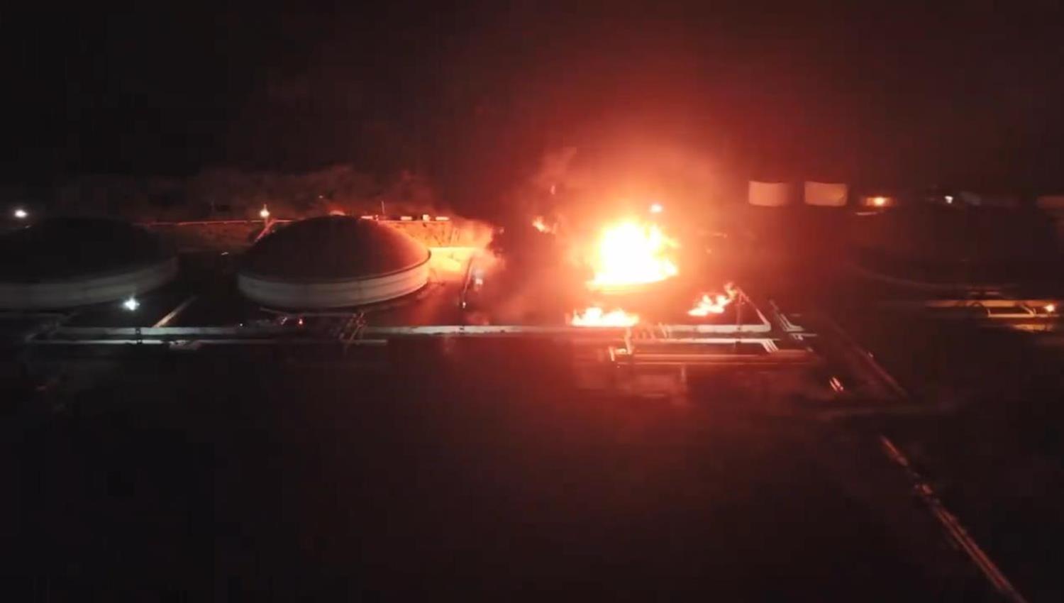 K�ba'da limandaki petrol depolama tesislerindeki patlamalarda yaral� say�s� 125'e ��kt�