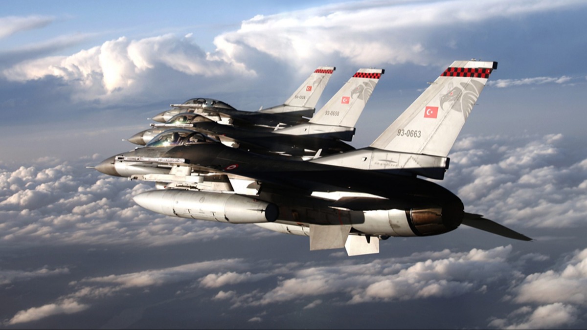 lk kez grntlendi! Trkiye'nin elik kanatl zrh: F-16