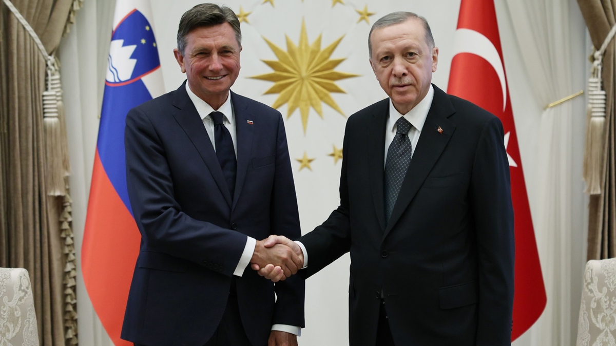 Cumhurbakan Erdoan, Pahor onuruna yemek verdi 