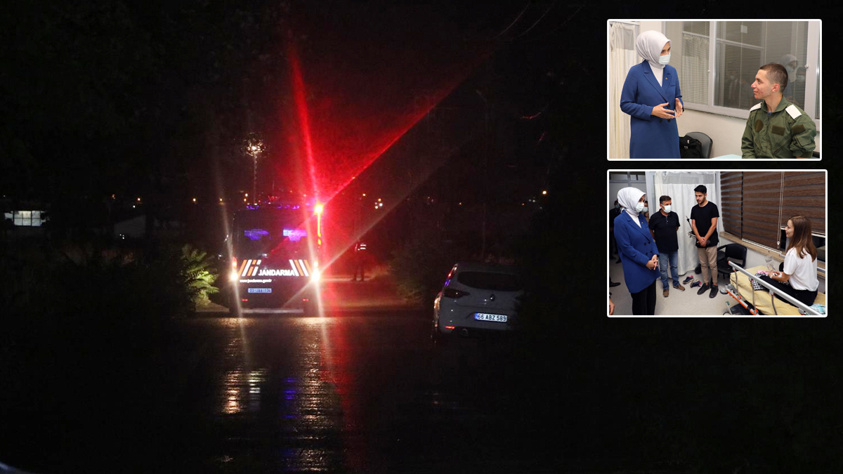 E�itim u�a�� zorunlu ini� yapt�! 2 yaral�