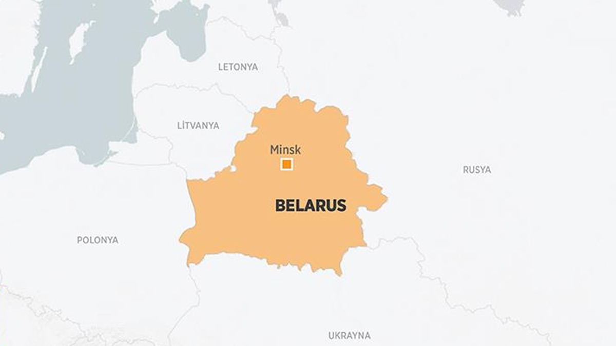 Belarus'ta Rus uaklarnn konuland ste patlama meydana geldi