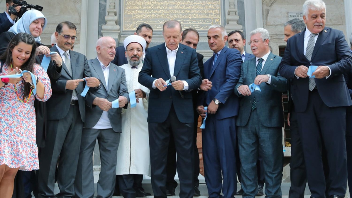 Cumhurbakan Erdoan: Bir vazifeyi daha yerine getirmenin huzuru iindeyiz