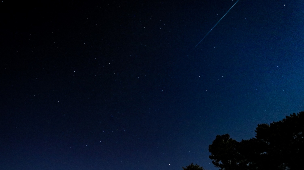 Ktahya'da meteor yamuru