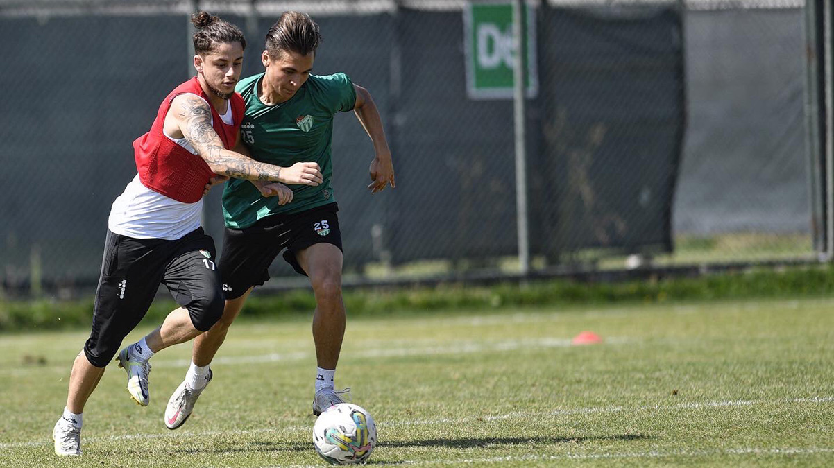 Bursaspor'dan taktik �al��mas�