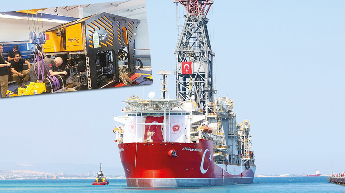 3 bin metre derinde operasyon! Abd�lhamid Han i�in K��if hamlesi