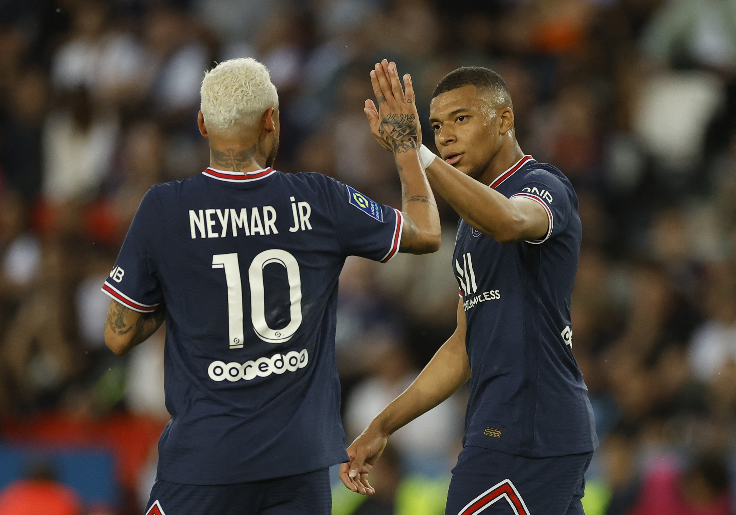 PSG'den Kylian Mbappe ve Neymar iin zm
