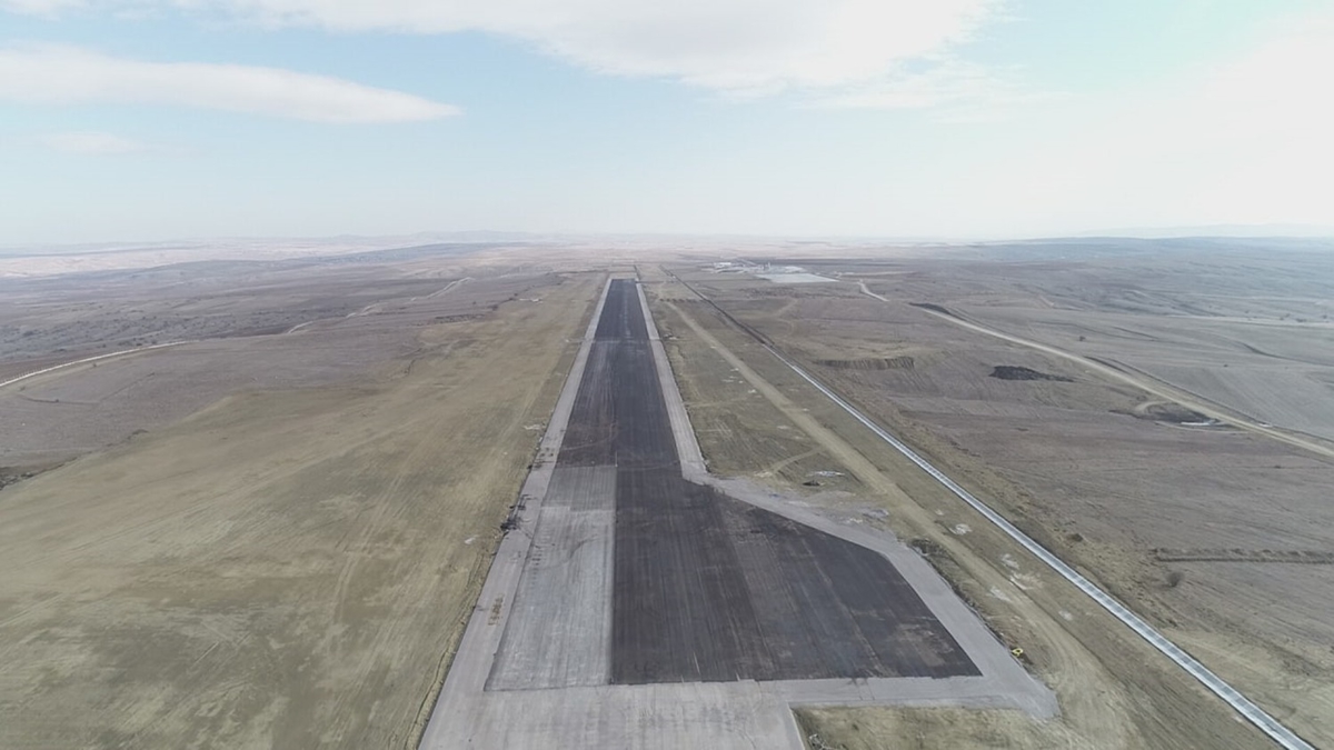 Yzde 90' tamamlanan Yozgat Havaliman 2023'te hizmete alacak