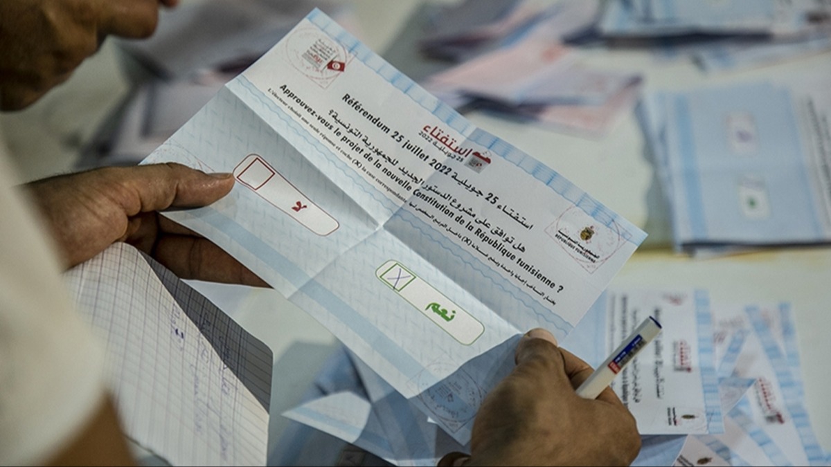 Tunus'ta anayasa referandumunun kesin sonular akland
