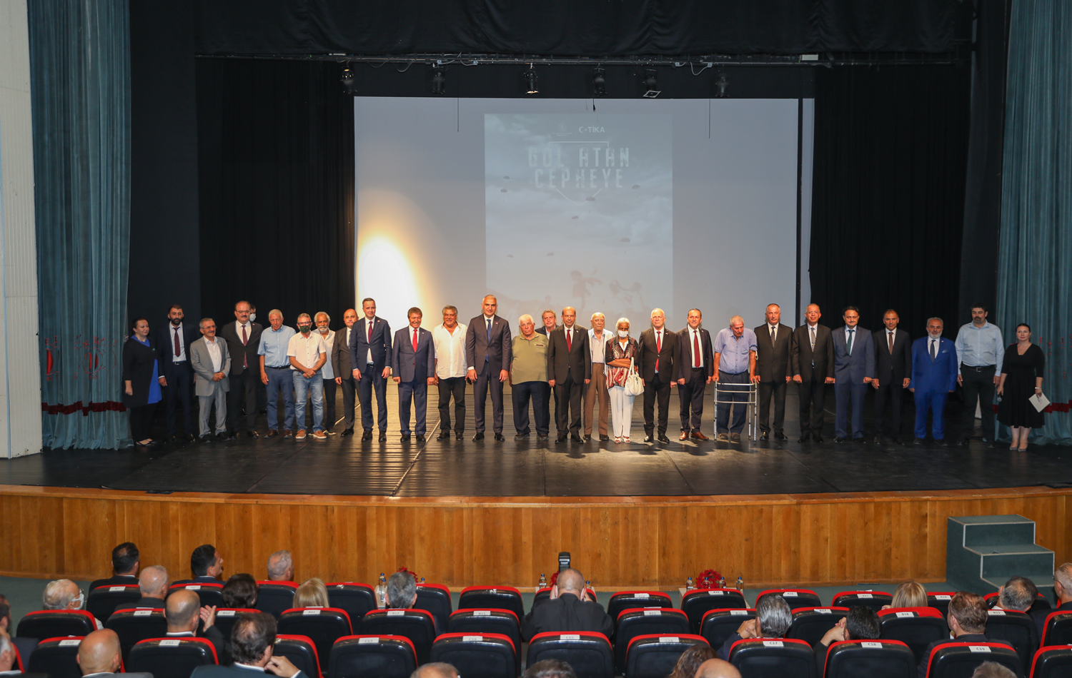 KKTC'de 'Gol Atan Cepheye' belgeselinin galas� yap�ld�