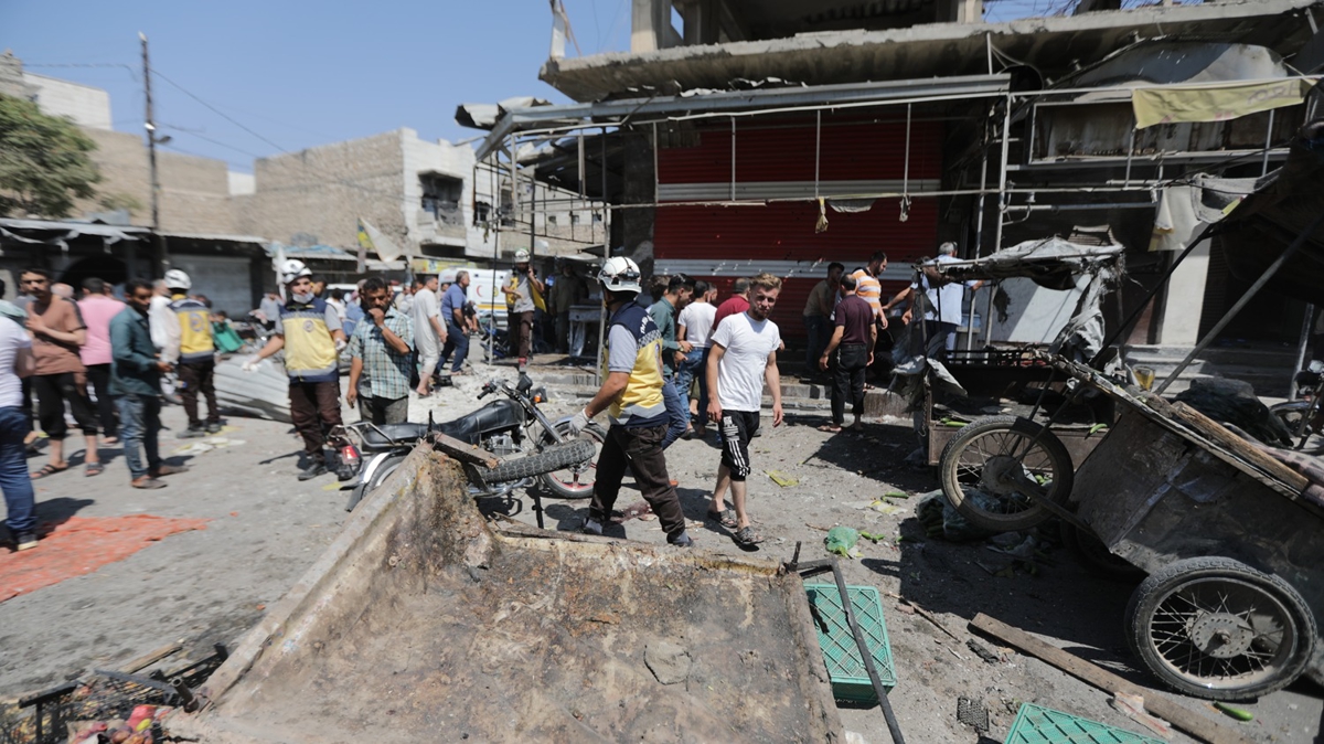 Bab'da fzeli saldr: 9 sivil ld