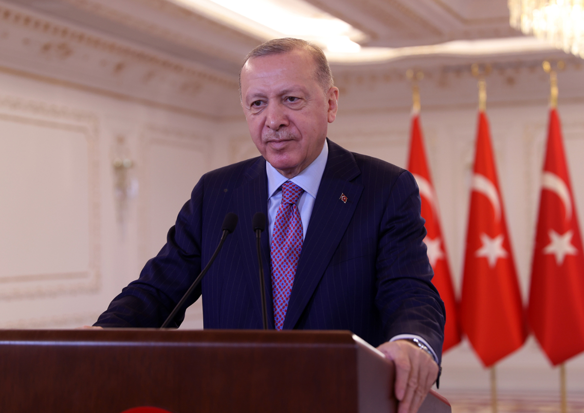 Cumhurba�kan� Erdo�an: T�rkiye, K�r�m'�n ilhak�n� tan�mamaktad�r