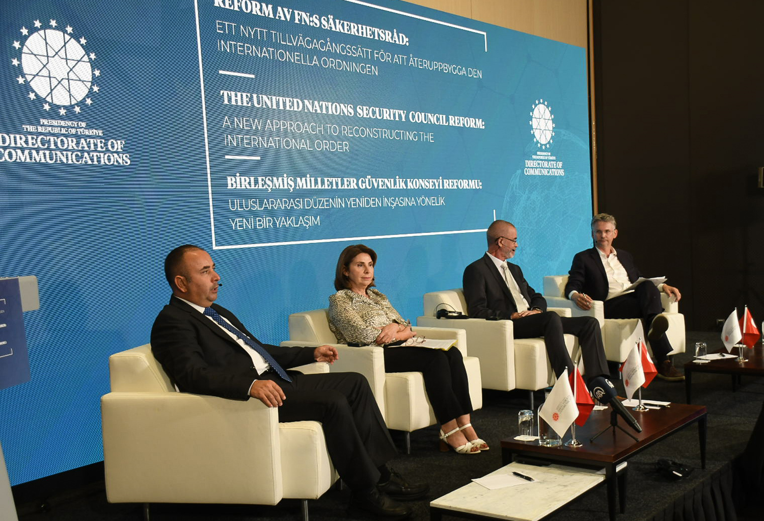 �leti�im Ba�kanl���ndan 'BM G�venlik Konseyi Reformu' ba�l�kl� panel