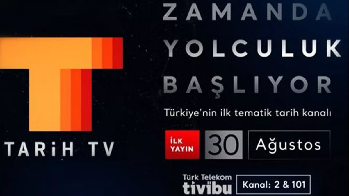 Trkiye'nin ilk tematik tarih kanal Tarih TV Tivibu'da