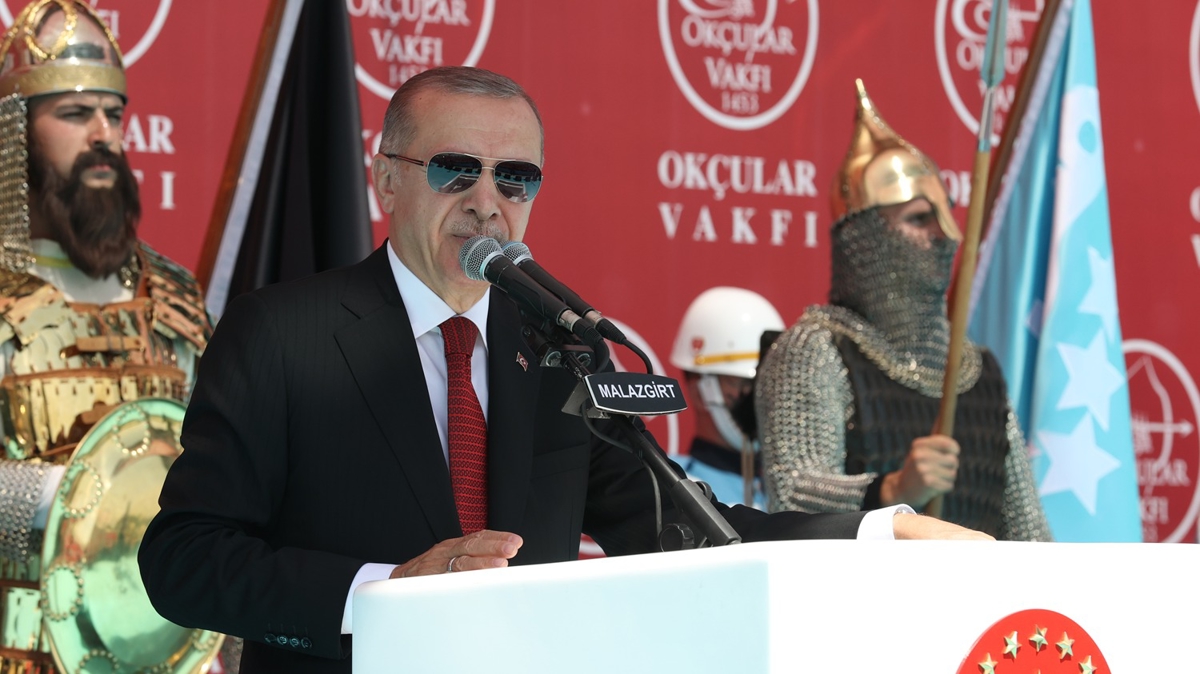 Cumhurbakan Erdoan: Malazgirt'i asla unutmayacaz, unutturmayacaz