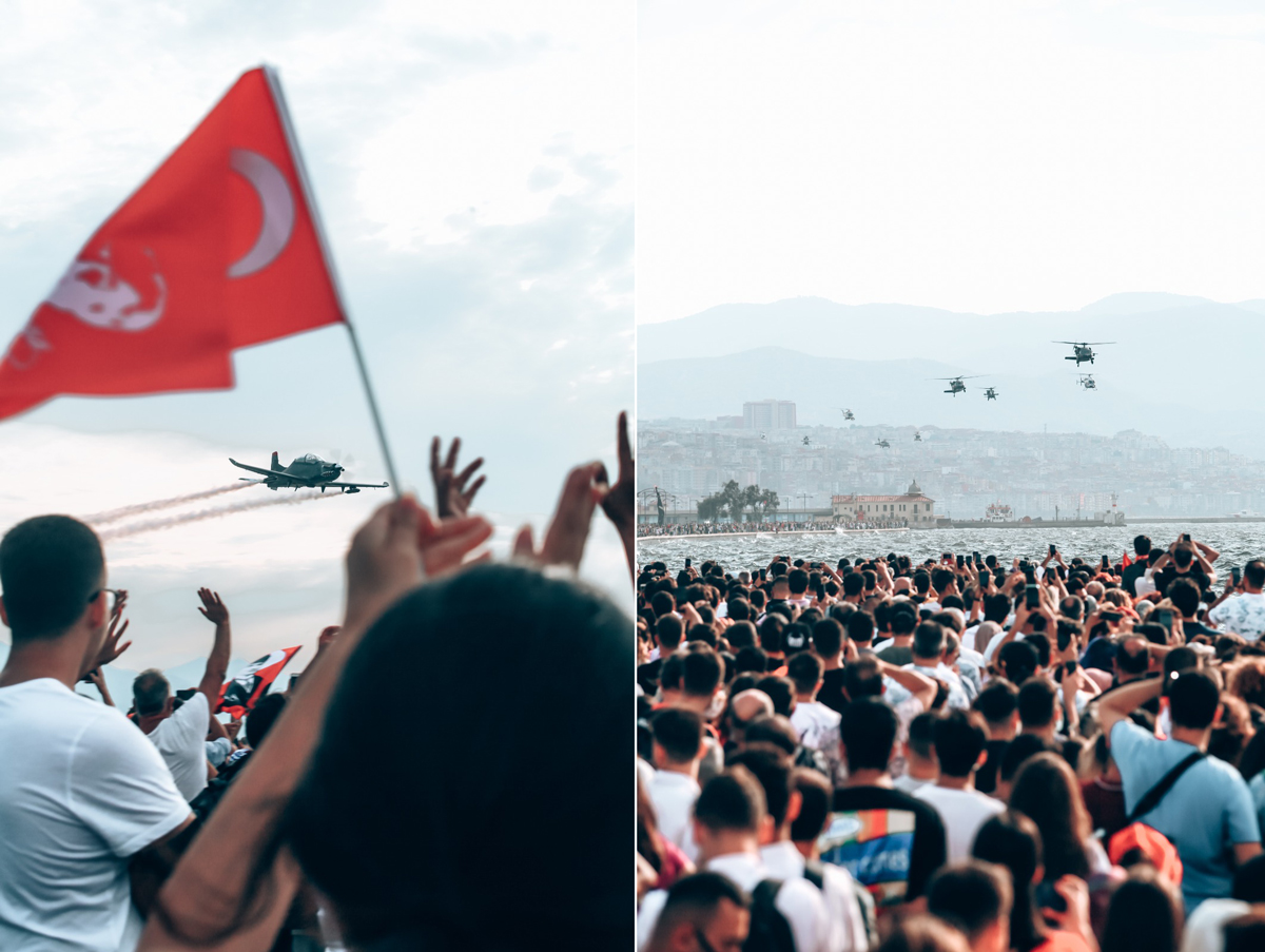 �zmir'in kurtulu�unun 100. y�l�nda '�zmir Airshow' g�ky�z�ne damgas�n� vuracak