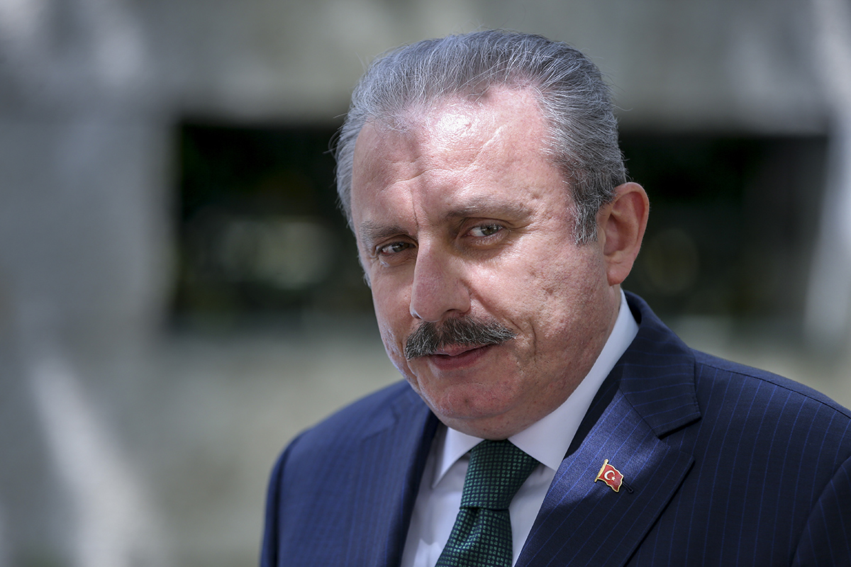 TBMM Ba�kan� �entop'tan 'Malazgirt Zaferi' ve 'B�y�k Taarruz' mesaj�