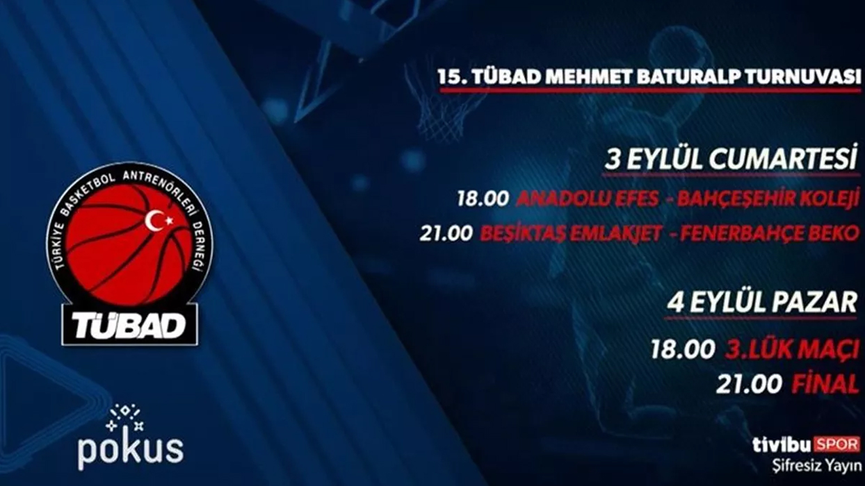 Basketbolun devleri T�BAD Turnuvas�'yla Tivibu Spor'da