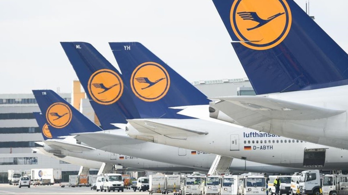 Lufthansa yzlerce uuu iptal etti