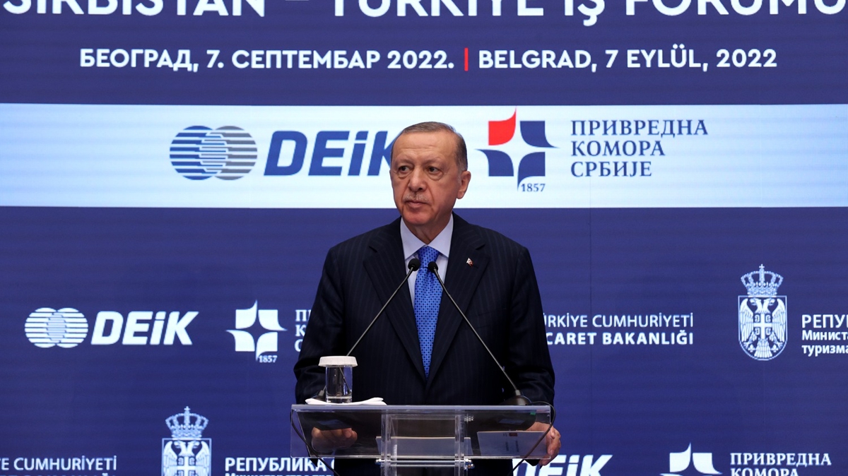 Cumhurbakan Erdoan: Trkiye ile Srbistan arasnda kimlikle seyahat edilebilecek