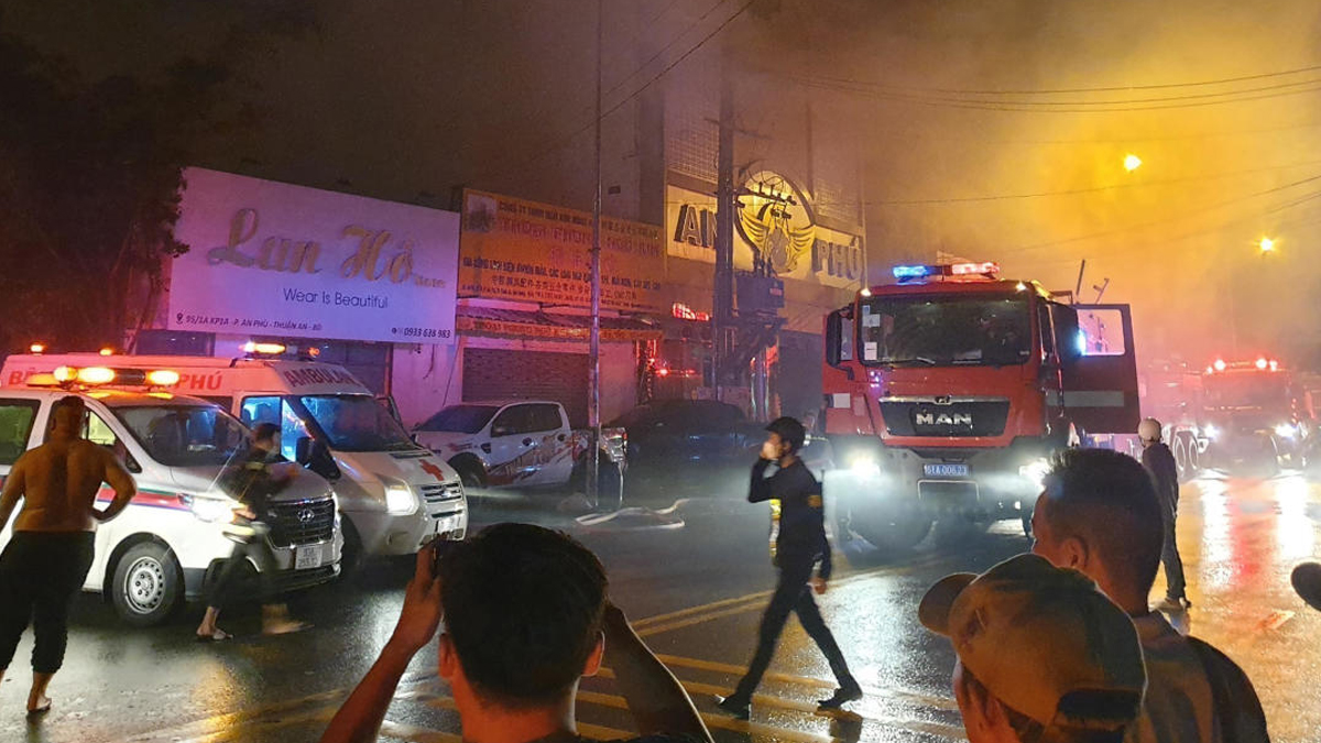 Korkun� olay: Barda ��kan yang�nda 32 ki�i hayat�n� kaybetti