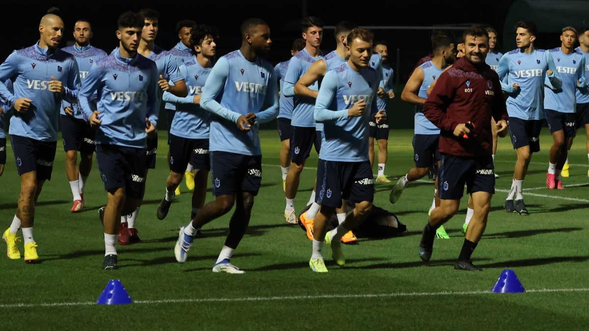Trabzonspor'da Ferencvaros ma ncesi 5 eksik