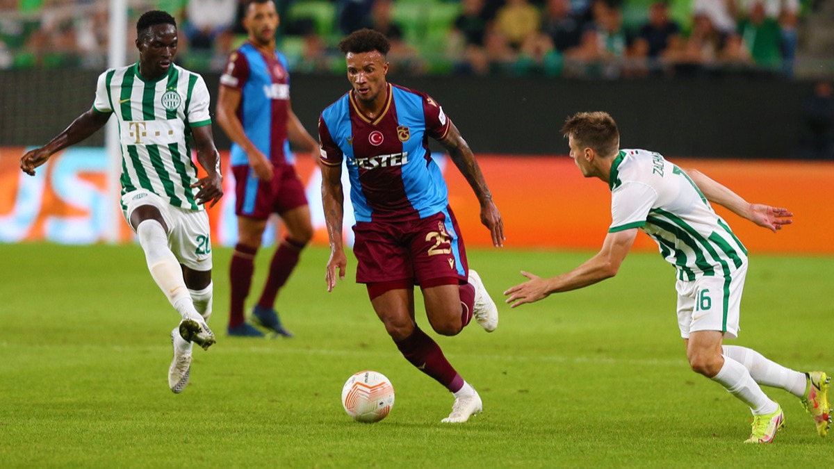 Ma sonucu: Ferencvaros 3-2 Trabzonspor
