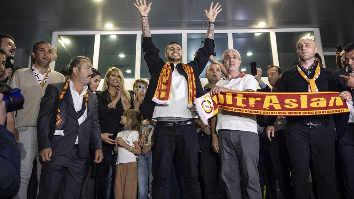 Galatasaray Icardi'ye kavu�tu!