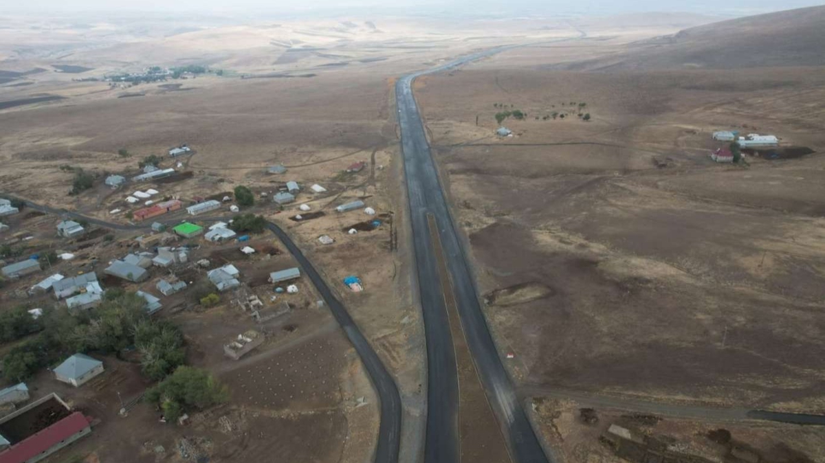 79 kilometrelik Ar-Hamur-Tutak-Patnos kara yolunda sona gelindi