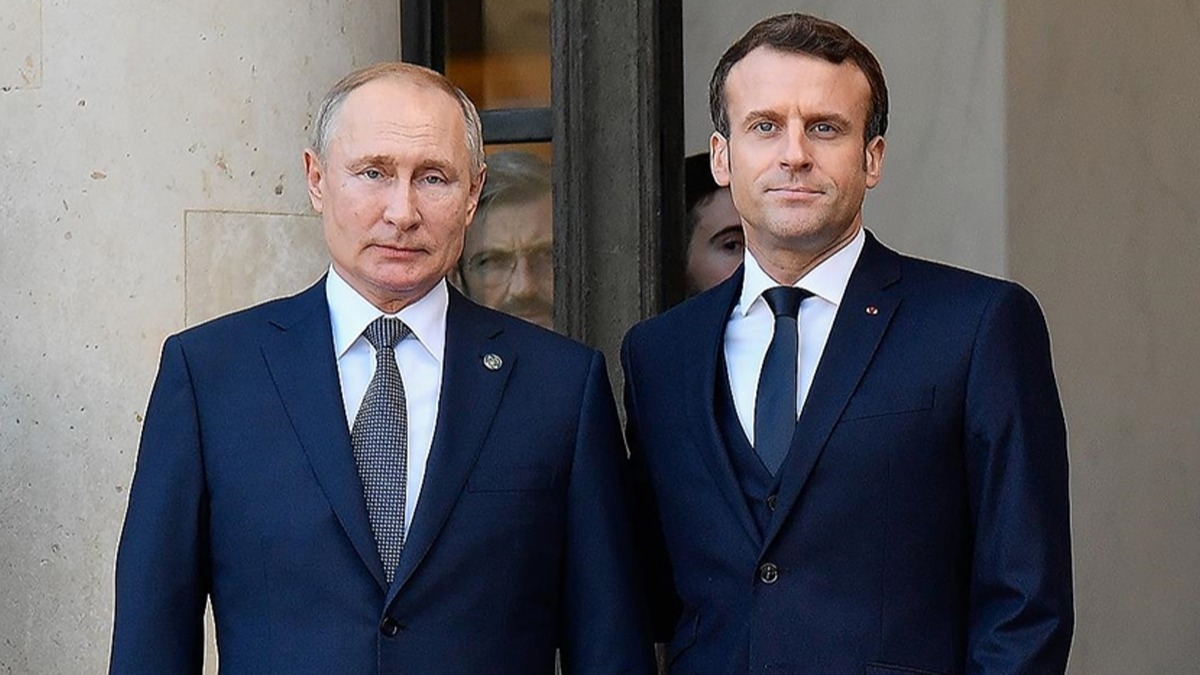 Putin, Macron ile Zaporijya Nkleer Santrali'ndeki durumu grt 