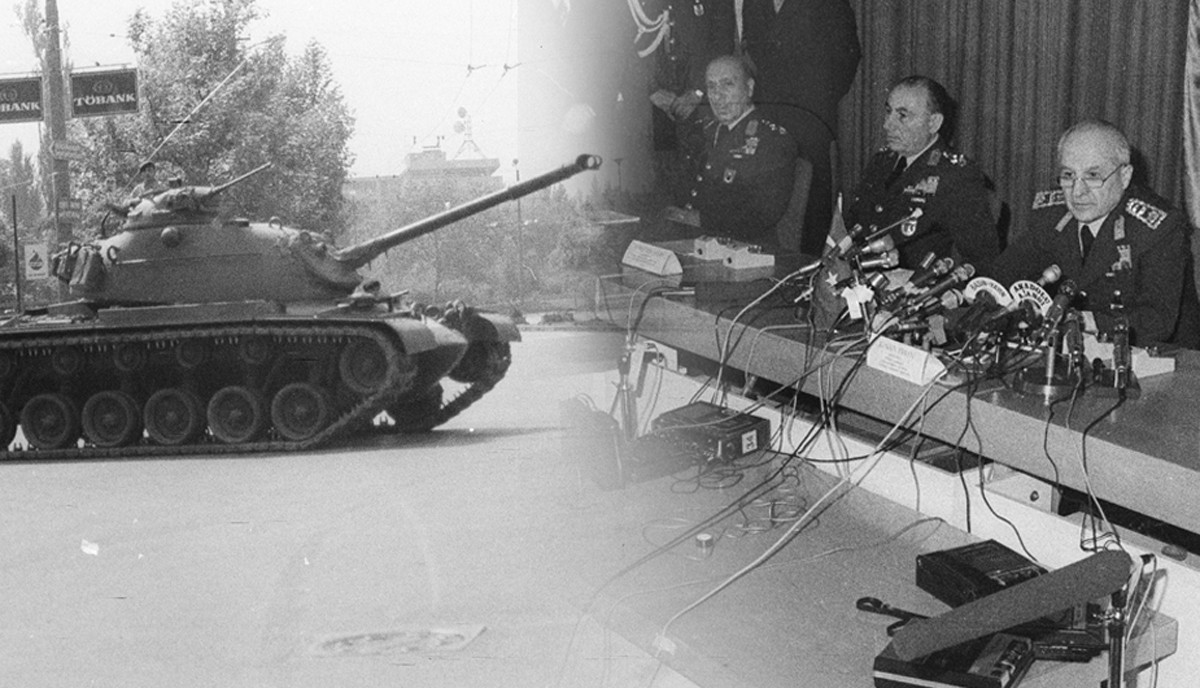 T�rkiye demokrasi tarihinin kara lekesi! 12 Eyl�l 1980 darbesi