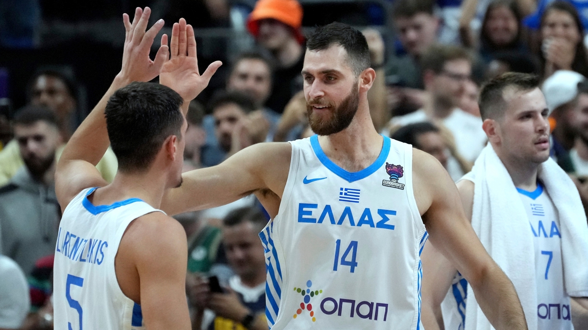 Yunanistan, Avrupa Basketbol ampiyonas'nda eyrek finale ykseldi