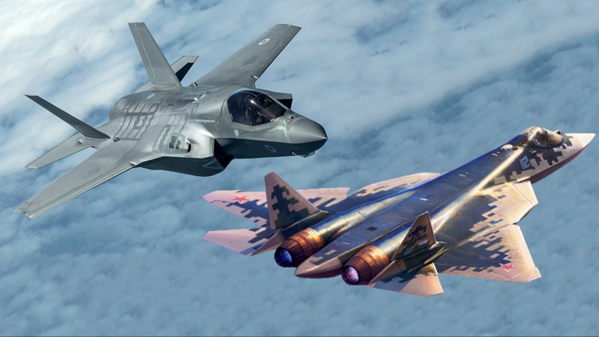 Amerikan F-35 mi, Rus Su-57 mi! Uzman pilot cevaplad: Kesinlikle rakibi yok