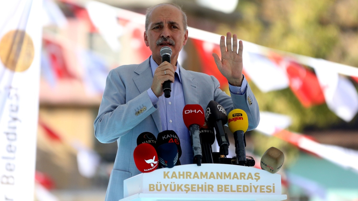 Kurtulmu: Bu milletin byk bir millet olduunun farknda olmayanlarla yol yrnmez