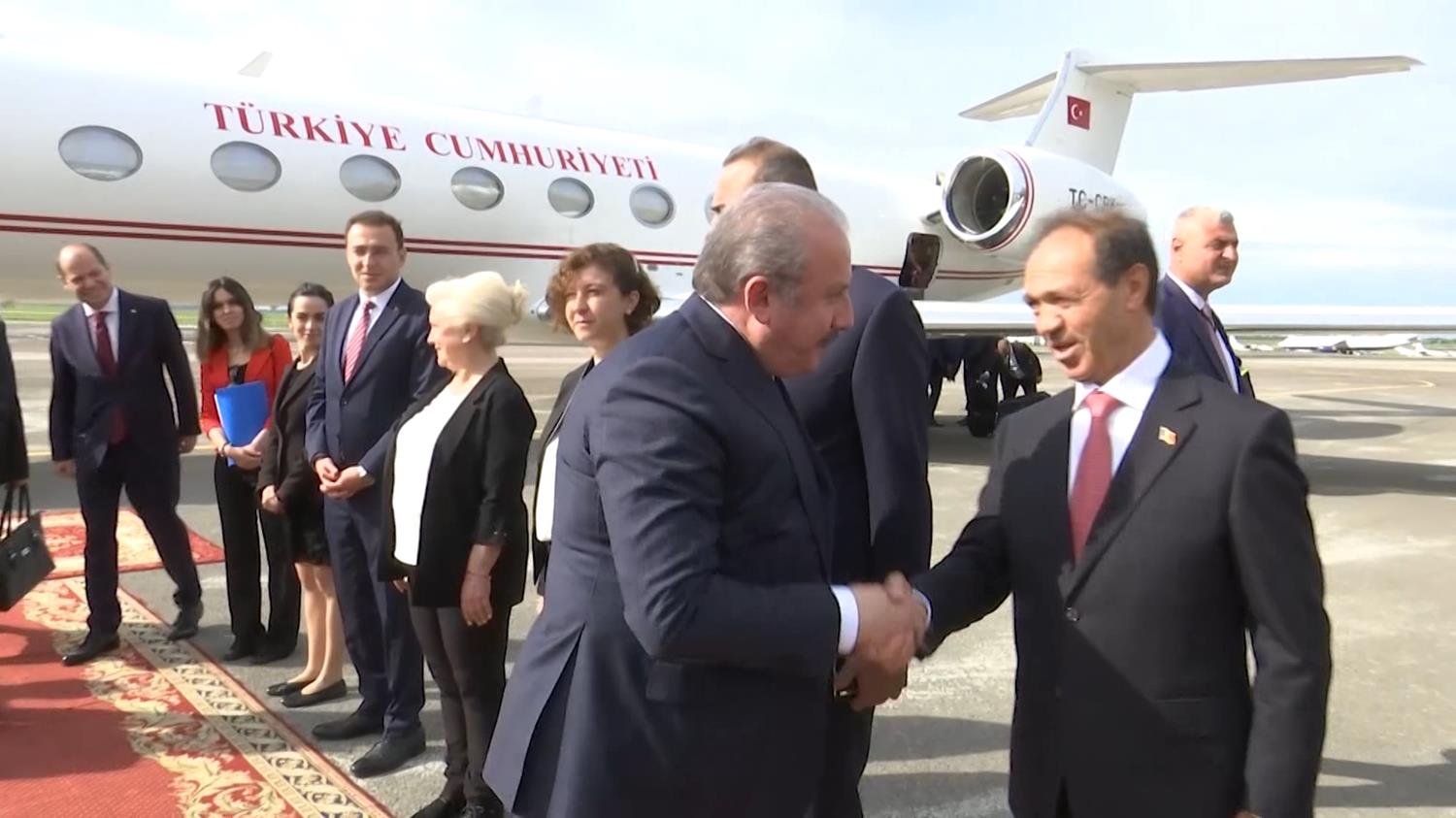 TBMM Ba�kan� �entop, Moldova'da