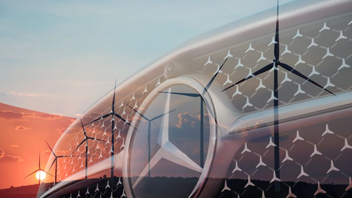 Alman devi Mercedes'ten byk yatrm! Yeil enerji iin dmeye bastlar