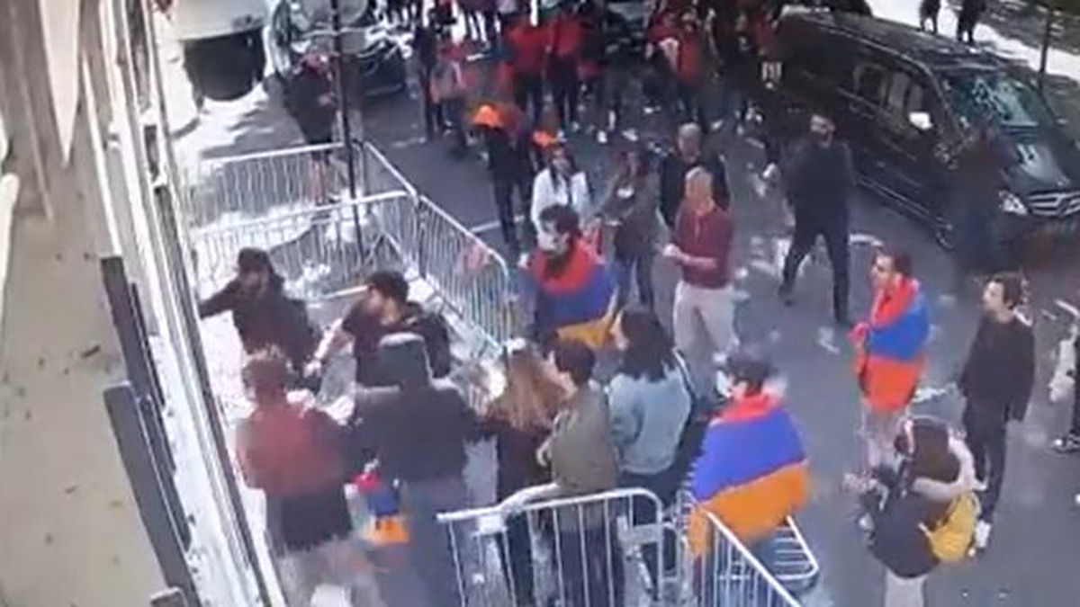 Ermeni grubun Azerbaycan'�n Paris B�y�kel�ili�ine sald�r�s�na ili�kin detaylar ortaya ��kt�