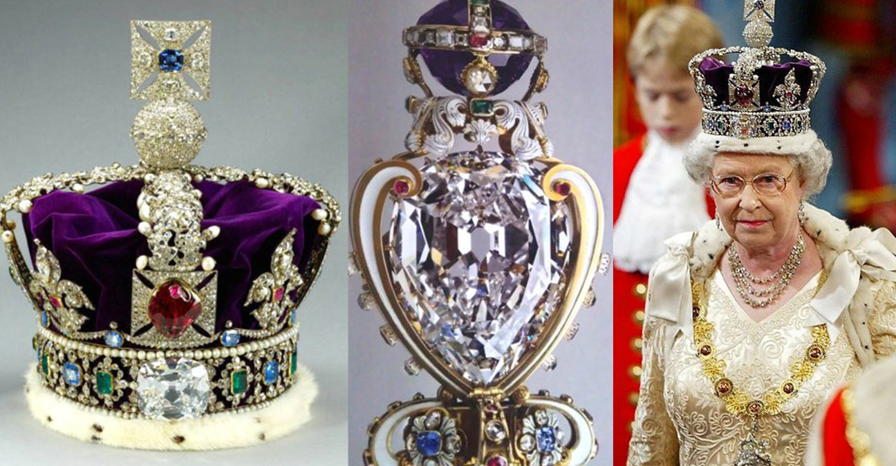 �ngiliz Kraliyeti asas�n� s�sleyen tart��mal� elmas