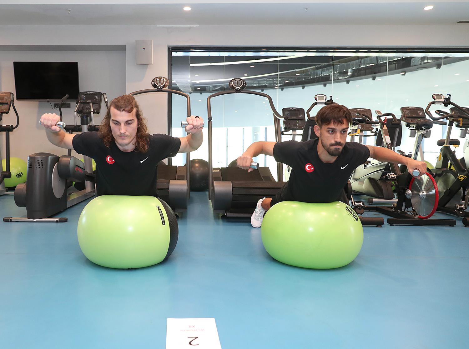 Milli Tak�m'da L�ksemburg ma�� mesaisi devam ediyor