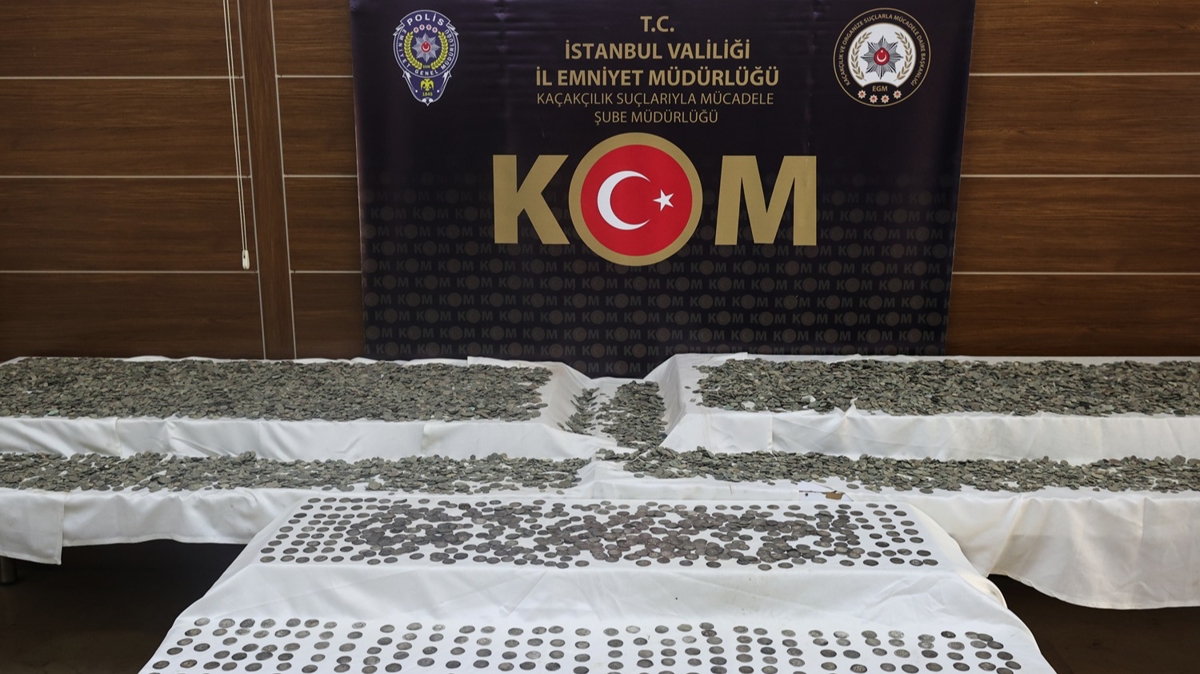 stanbul'da tarihi eser operasyonu