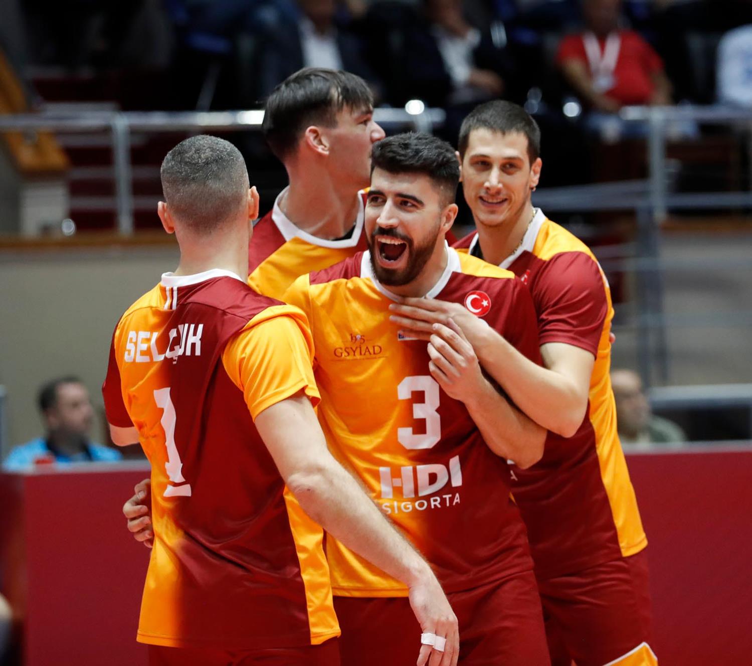 Galatasaray HDI Sigorta set vermeden kazand�