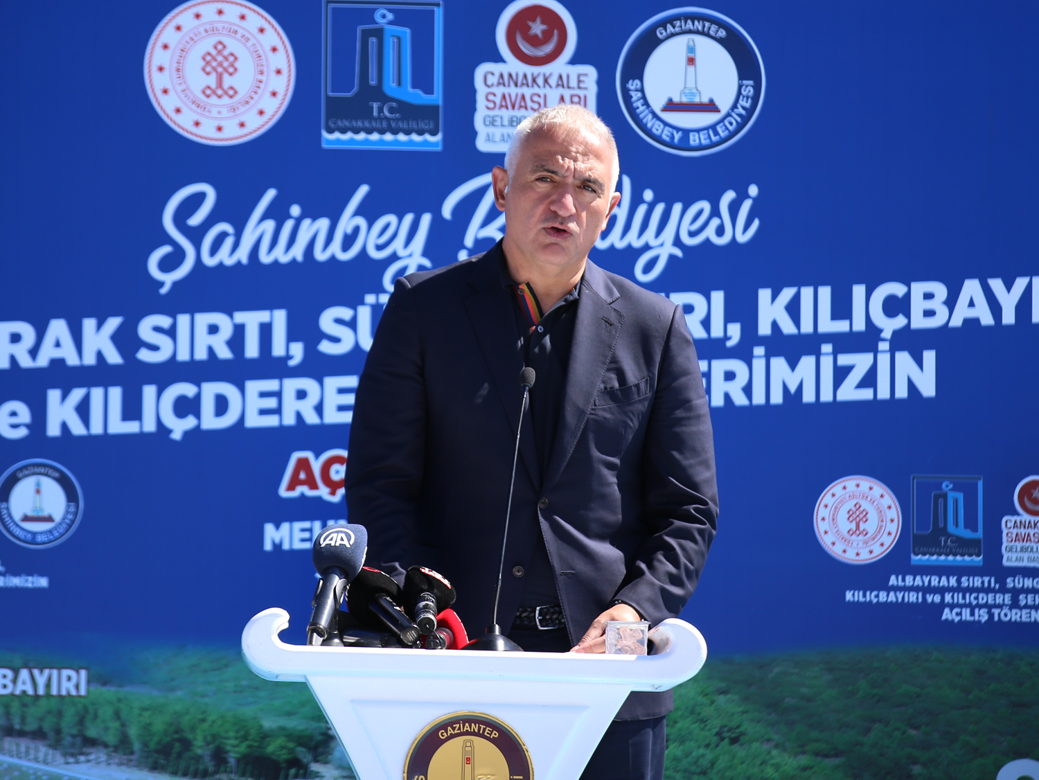 Bakan Ersoy Gelibolu Yar�madas�'nda: �lkemiz bize ecdad�n emaneti