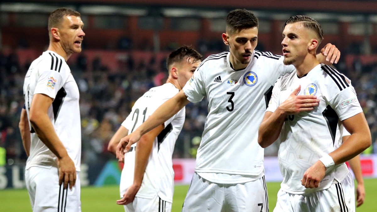 Bosna Hersek, Karada' tek golle yenerek A Ligi'ne ykseldi