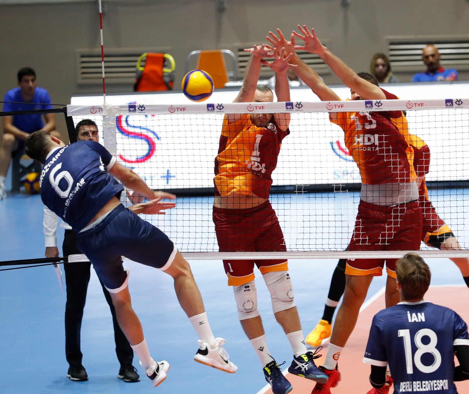 Galatasaray HDI Sigorta deplasmanda kaybetti