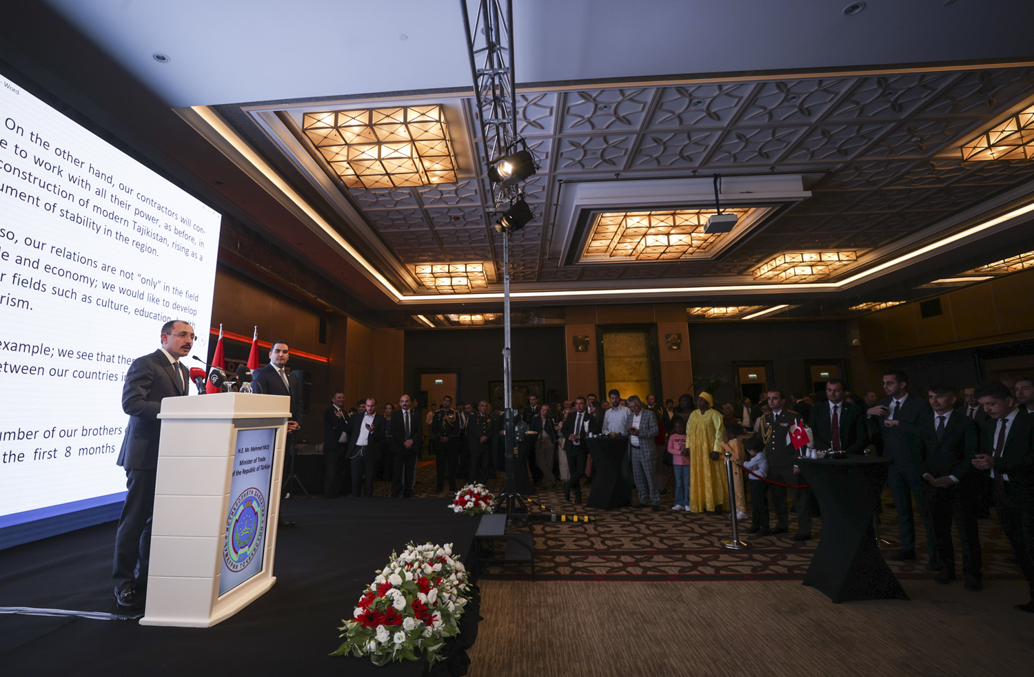 Tacikistan'�n ba��ms�zl���n�n 31. y�l d�n�m� Ankara'da kutland�