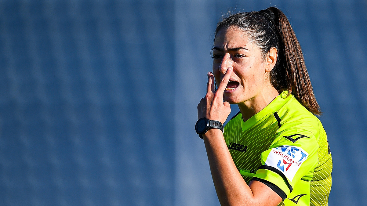 Serie A'da tarihi ad�m! �lk kez kad�n hakem...