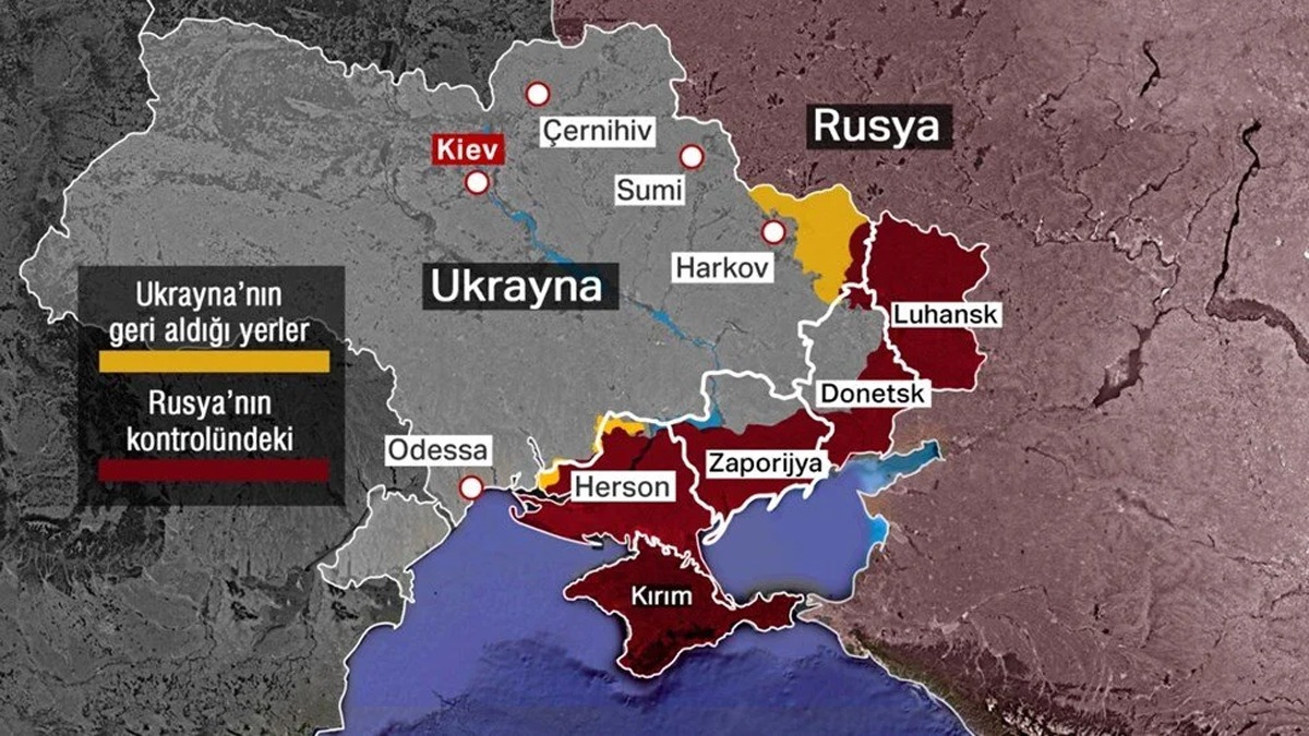 Rusya, Ukrayna'nn yaklak yzde 15'ini topraklarna katt