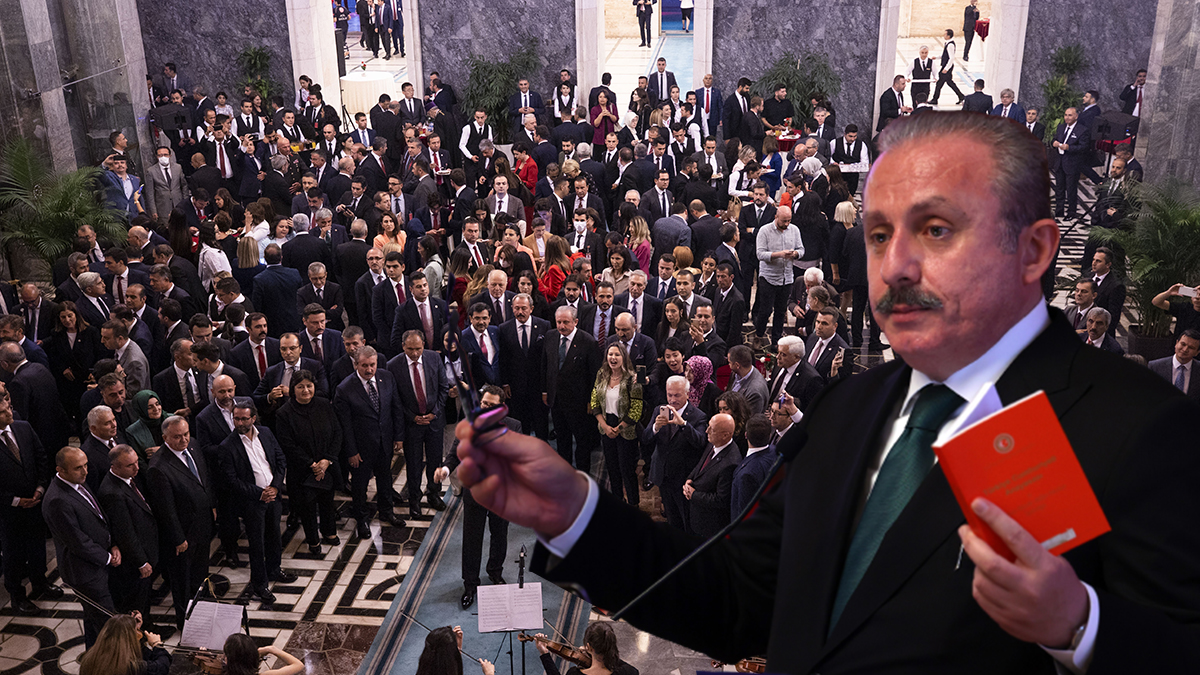 TBMM'de yeni yasama y�l� resepsiyonu! �entop: Ba�kan Erdo�an'�n adayl���yla ilgili teredd�t yok