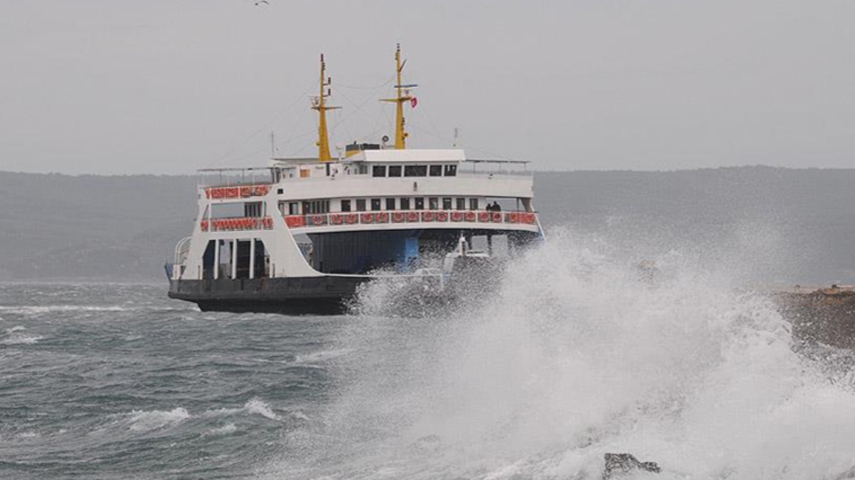 Deniz otob�s� seferlerine f�rt�na engeli